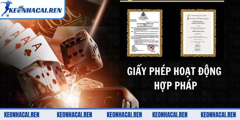 Giấy Phép Và Chứng Chỉ - giay phep va chung chi cam ket cua nen tang Cam kết của nền tảng thể thao hàng đầu Kèo Nhà Cái