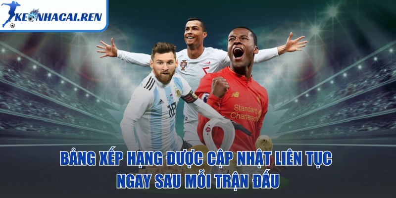 KeoNhaCai.Ren - Kèo Nhà Cái | Tỷ Lệ Kèo Nhà Cái 5 Hôm Nay - keo nha cai bang xep hang Bảng xếp hạng được cập nhật liên tục ngay sau mỗi trận đấu